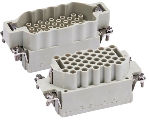 HEEE ultra-high density heavy-duty connector multi-core butt connection plug 40/60/72 single connector high quantity connector