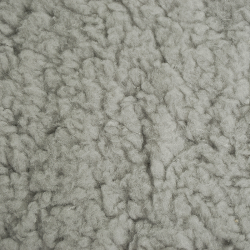 High quality warm curly fur lamb wool sherpa fleece fabric for blanket hoodies