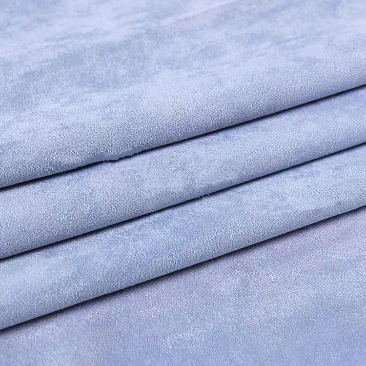 New Design 100 polyester fabric stretch scuba suede single side brushed bonded fleece crepe fabric for jacket