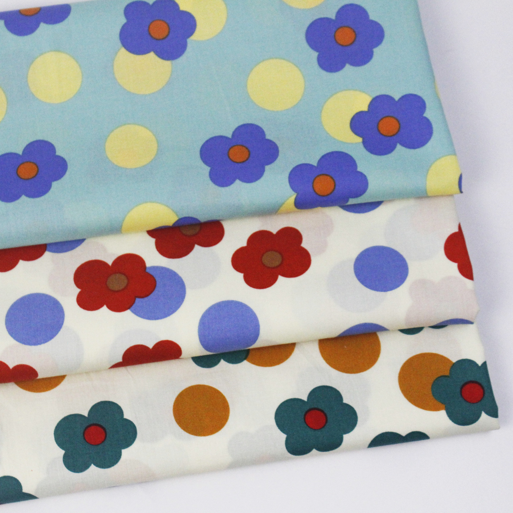 Custom Woven Poplin 100% Pure Cotton Baby Printed Fabric