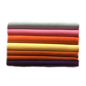 New Design 100 polyester fabric stretch scuba suede single side brushed bonded fleece crepe fabric for jacket