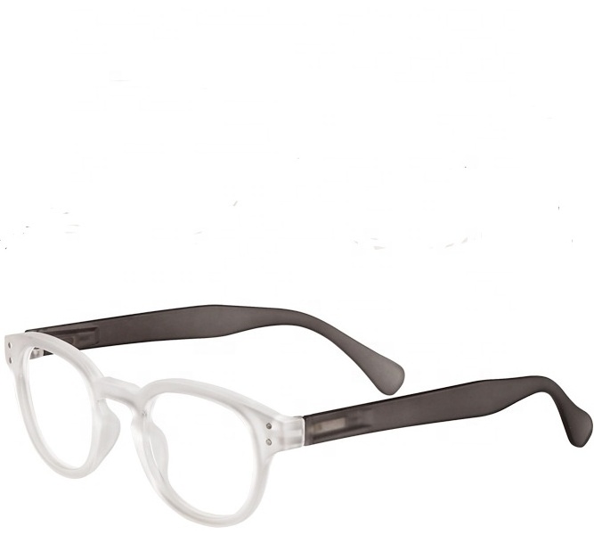 Shanghai JH Full Plastic Frame Spring Hinge High Quality  Big Vision Reading Glasses For Men Women