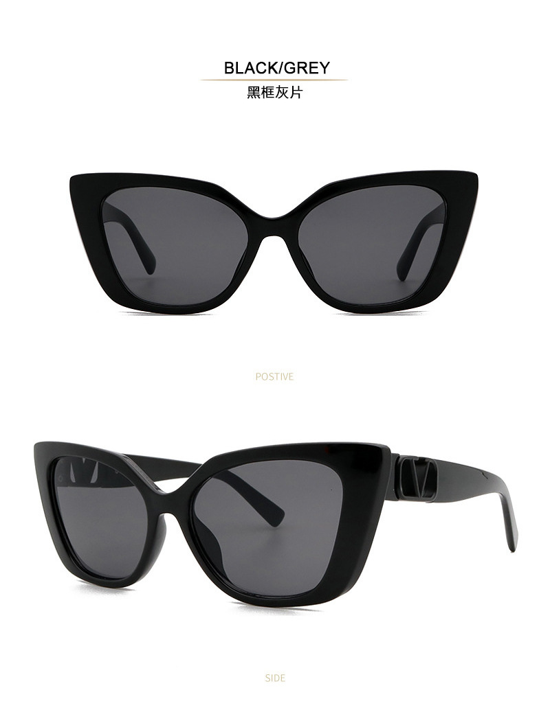 2022 dropshipping modern plastic big frame square oversized ladies trendy women  shades sun glasses sunglasses 2022