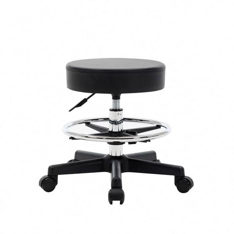 2023 Suessen Modern Minimalist Front Desk Bar Chair Back Lab Round Stool Manicure Rotary Lift Barber Chair Factory Wholesale