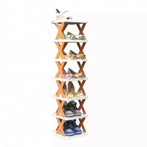 HOT SALE Home Furniture Folding Plastic Shoe Shelf Multi-Layer Shoe Rack