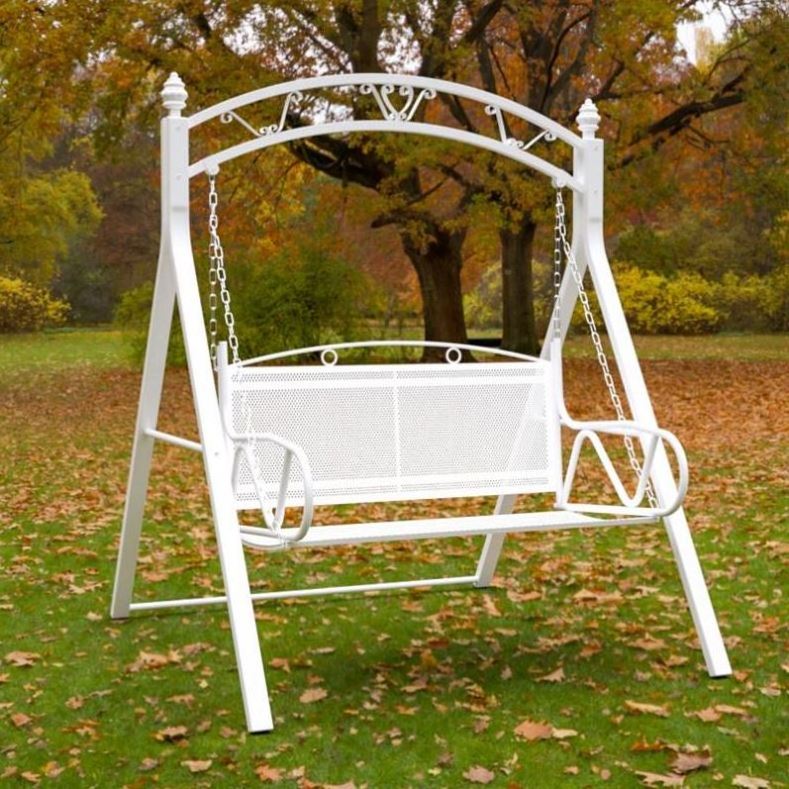 2023 Suessen Patio Swing Chair 2/3-Person Outdoor Canopy Swing, Porch Swing With Removable Thicken Cushion And Canopy