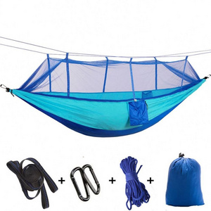 European And American Extended Camping Double 260*140 Aerial Tent Hammock With Mosquito Net