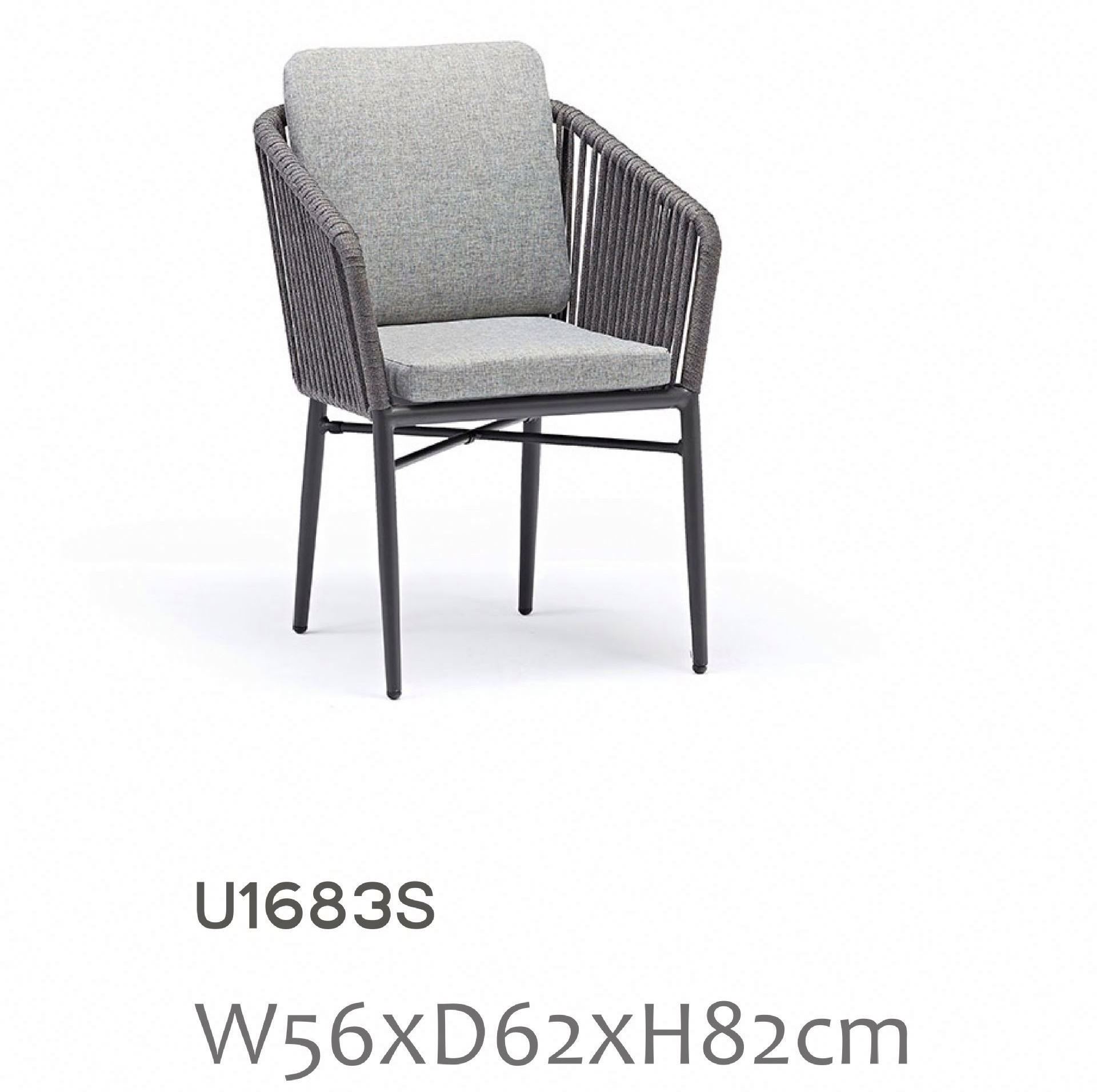 Support Custom Modern Nordic Style Outdoor Rattan Chair Terrace Casual Back Rattan Chair Garden Chair