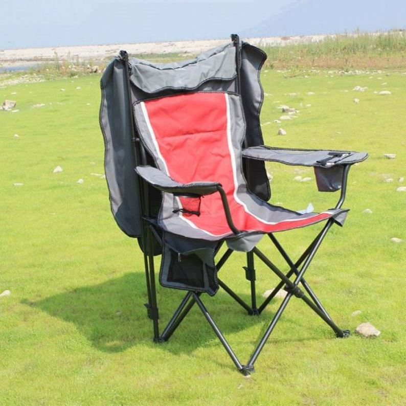 2023 Suessen Outdoor Leisure Folding Sunshade Chair Portable Beach Chair Camping Cast Sun Shade Fishing Chair