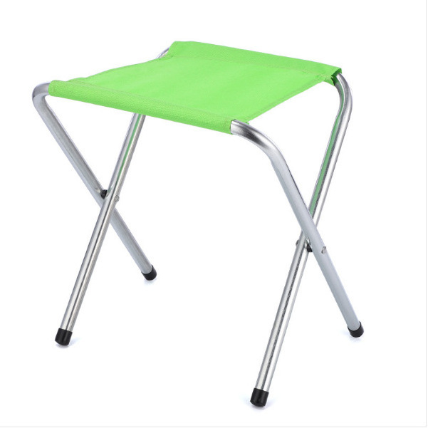 2023 Suessen Factory Price Outdoor Aluminum Alloy Portable Folding Stool Mazza Leisure Camping Fishing Chair Fork Stool