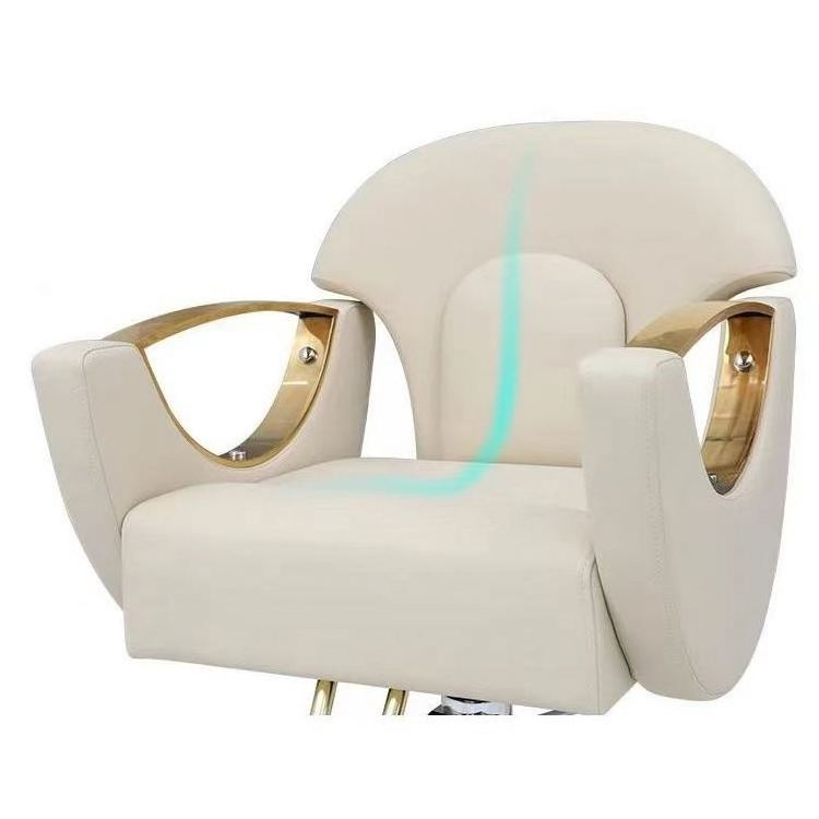 Bestseller Pink Chair Hair Salon Equipment Beauty Salon Furniture Luxury Style Beauty Barber Chairs