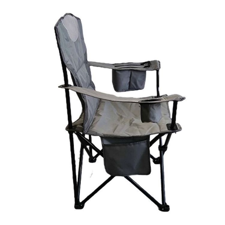 Outdoor Oversized Custom Compact Folding Lawn Chair Heavy Duty Padded Camping Furnitures Beach Chairs With Heating Pad