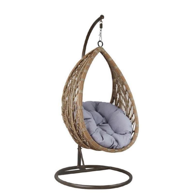 2023 Suessen Swing Hanging Basket Cane Chair Garden  Egg Chair Swing Factory  Wholesale