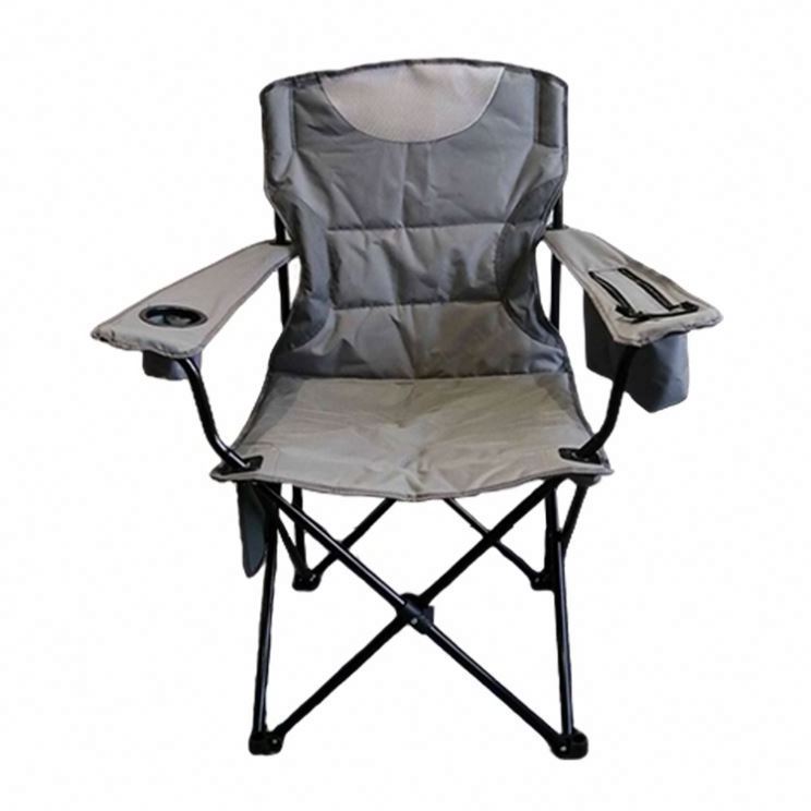 Outdoor Oversized Custom Compact Folding Lawn Chair Heavy Duty Padded Camping Furnitures Beach Chairs With Heating Pad