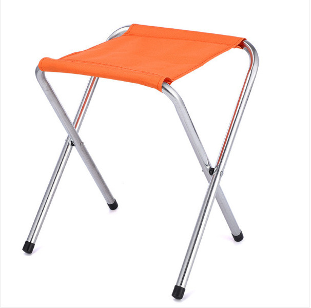 2023 Suessen Factory Price Outdoor Aluminum Alloy Portable Folding Stool Mazza Leisure Camping Fishing Chair Fork Stool