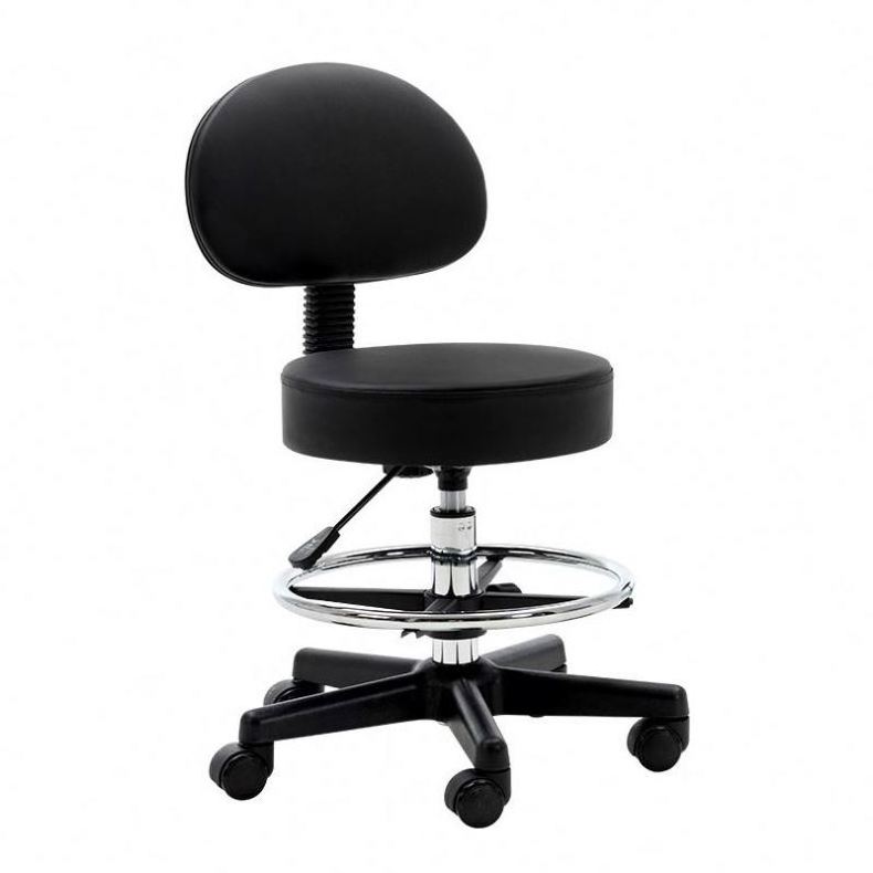 2023 Suessen Modern Minimalist Front Desk Bar Chair Back Lab Round Stool Manicure Rotary Lift Barber Chair Factory Wholesale