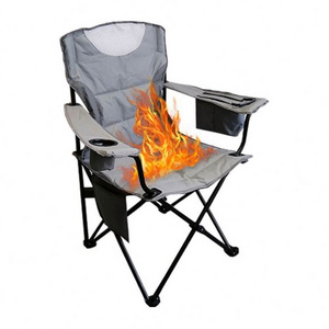 Outdoor Oversized Custom Compact Folding Lawn Chair Heavy Duty Padded Camping Furnitures Beach Chairs With Heating Pad