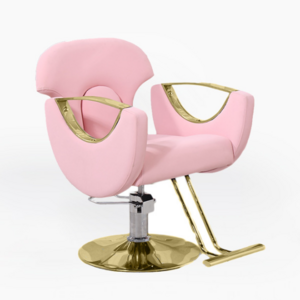 Bestseller Pink Chair Hair Salon Equipment Beauty Salon Furniture Luxury Style Beauty Barber Chairs