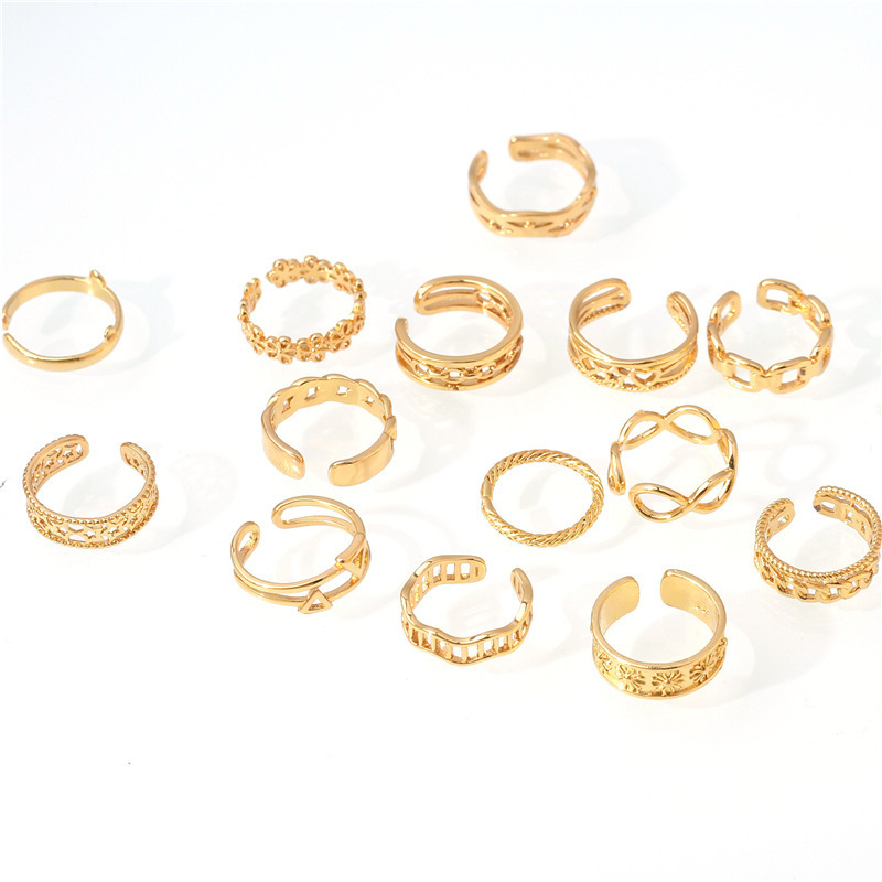 Stainless Steel Gold Silver Fashion Jewelry Toe Rings