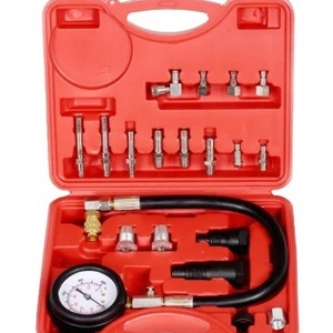 SF-A1020A 24PCS Diesel Engine Compression Tester Automotive Tool Gauge for Car and Truck Cylinder Pressure Gauge