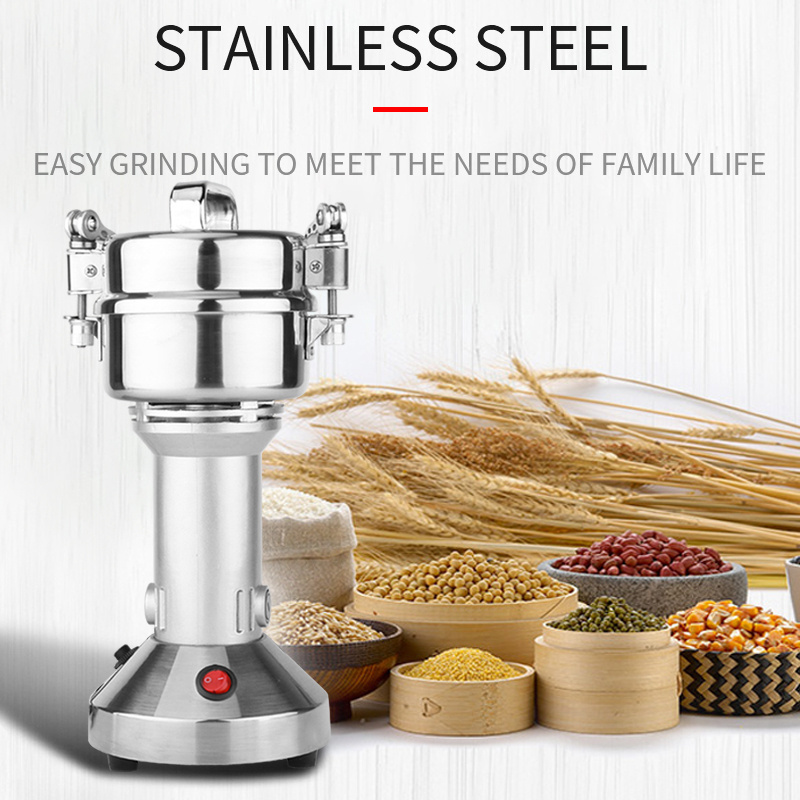 150g small electric portable herb grinder Stainless steel mini dry food grain grinder