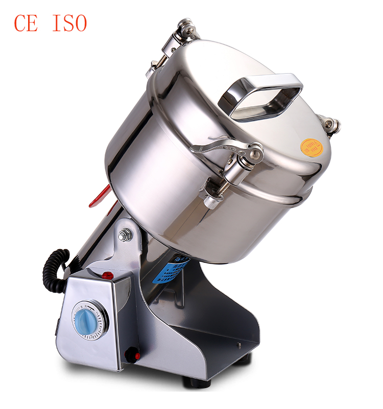 Hot sale 3000g industrial commercial grain grinder machine dry food  grinder