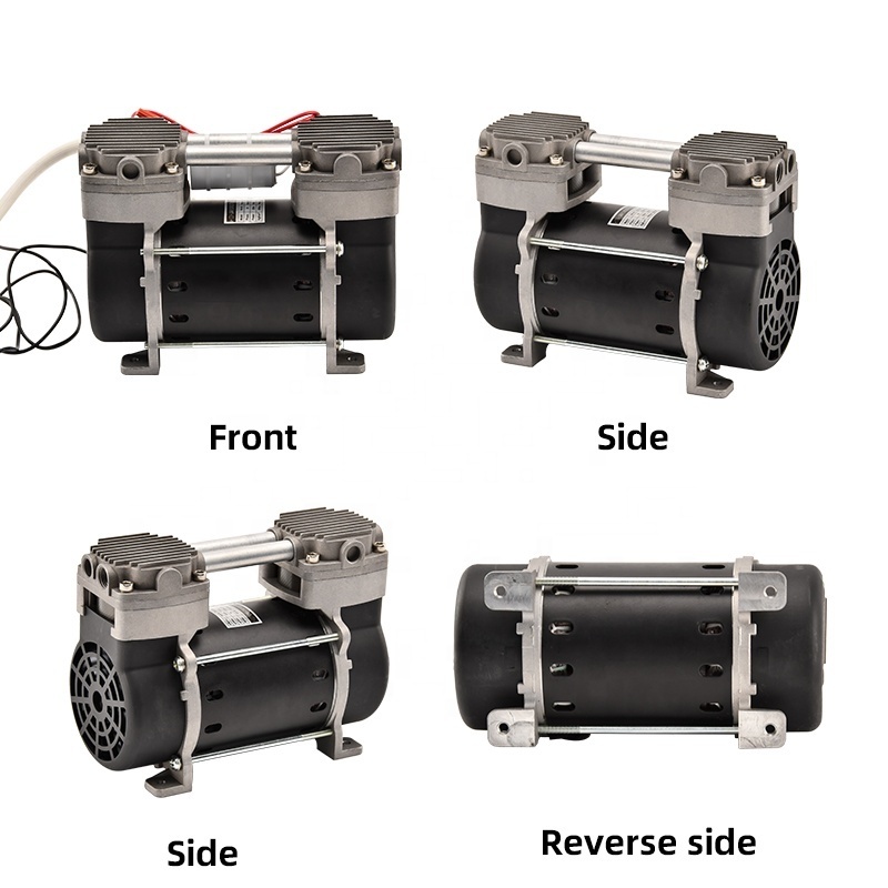 High Pressure Vacuum Portable Piston Oil Free Silent Vacuum Compressor Pump Head For medical equipment or laboratory