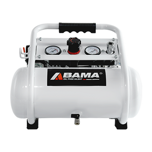 New 220V 1HP 128L/min Portable Electric Dental Piston Air Compressor With 8L Aluminium Air Tank