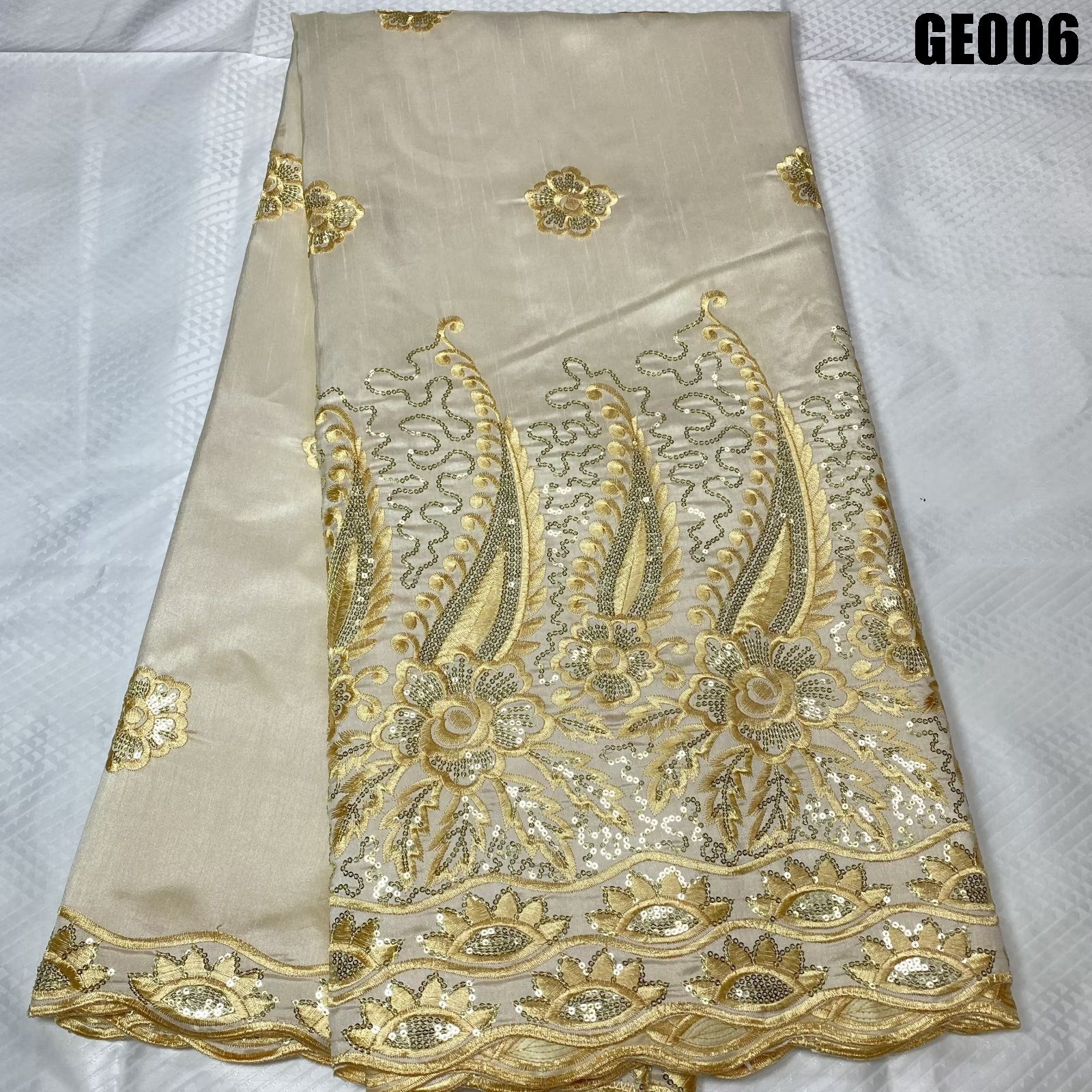 African George Fabric High Quality George Lace raw silk george wrappers 2017 nigerian lace fabrics for wedding