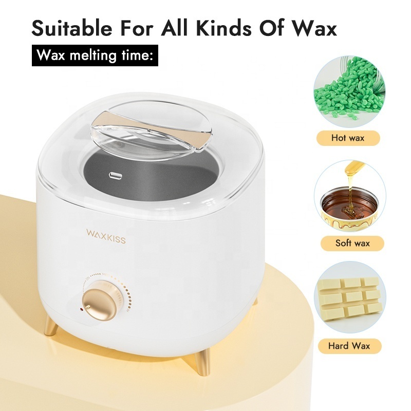 WAXKISS New Design Depilatory Double 1000ml Wax Melt Warmer Hair Removal Wax Heater Machine For Bicycle Chains