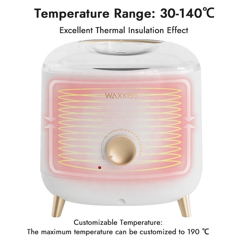 WAXKISS New Design Depilatory Double 1000ml Wax Melt Warmer Hair Removal Wax Heater Machine For Bicycle Chains