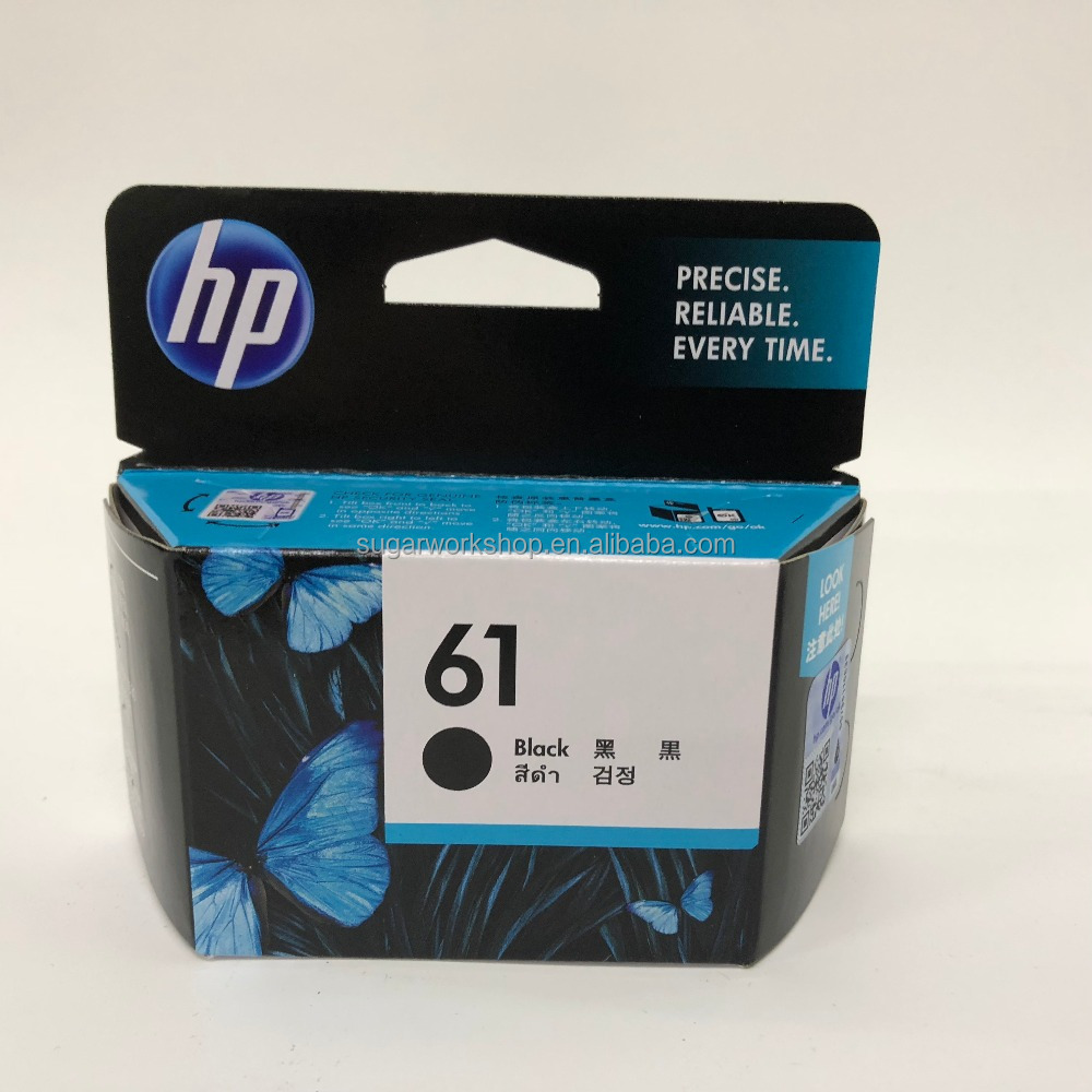 Original Genuine HP 61 Black/Color Ink Cartridge CH561WA CH562WA 61XL CH563WA CH564WA for Deskjet/1000/1012/1050/1050A/1051/1055