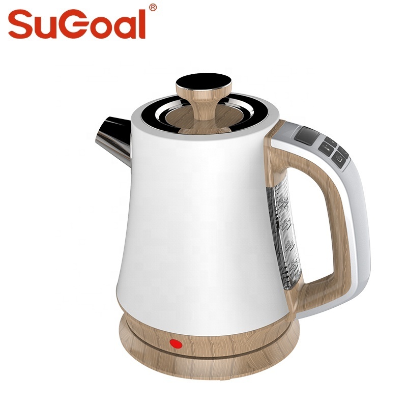 electronic appliance electric kettle with temperature control gooseneck stainless steel water boiler