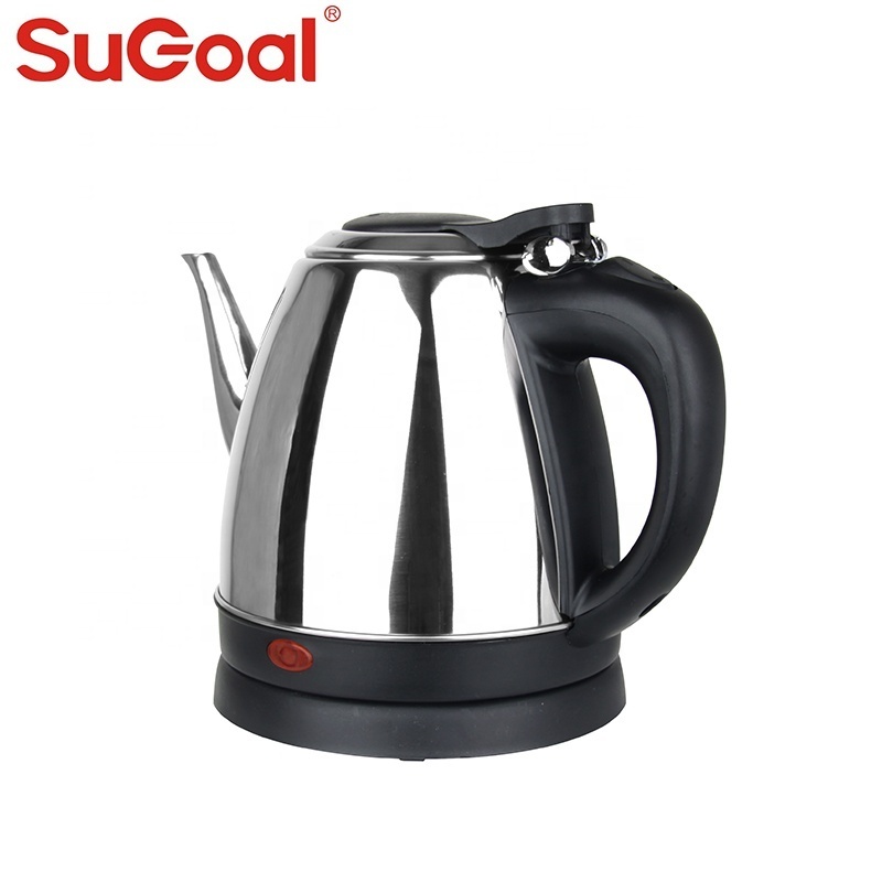 small smart 1L Gooseneck Electric Kettle with Auto Shut-off boiling water stainless steel level indicator electric kettle