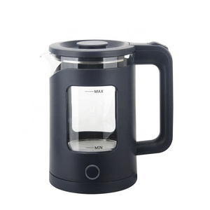 Portable Fast Instant Heater for Coffee & Tea pyrex clear heating element  glass water kettle