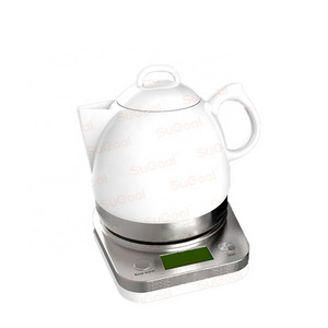 Hotel guest room kettle with tray Saudi Arabic Karak tea maker Keep Warm Function Smart Electric kettle