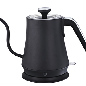 2021portable electric kettle gooseneck 120v  kettle with thermometer coffee water boiler