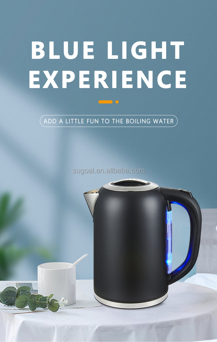 Kitchen Countertop Coffee Tea Fast Boiling Hot Water Kettle with Auto Shut Offwith Boil Dry Protection