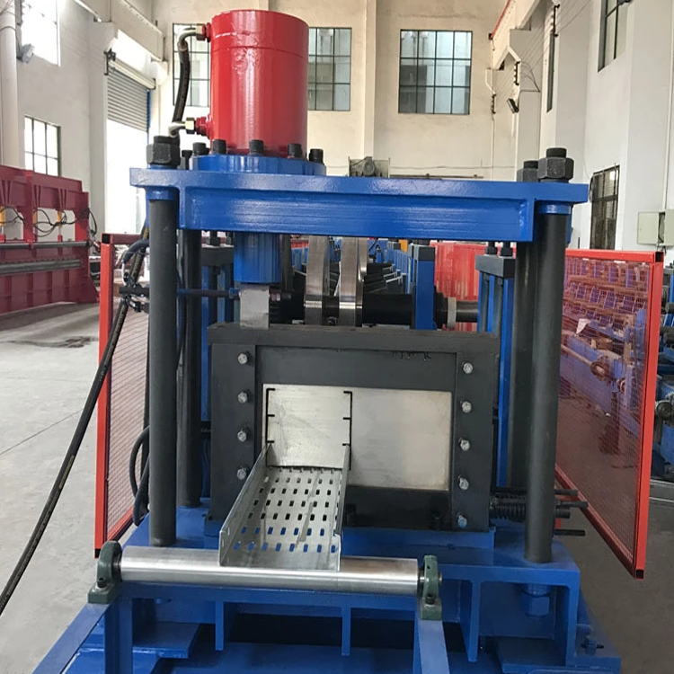 Custom Metal Ladder Cable Tray Making Machine Cold Roll Forming Machine