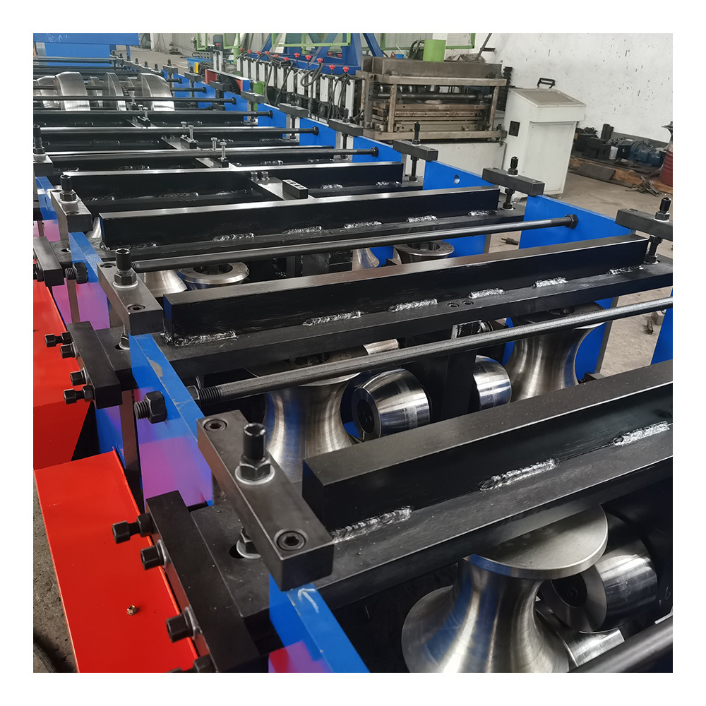 Automatic Square Downpipe Making Machine Round Downspout Roll Forming Machine With Elbow