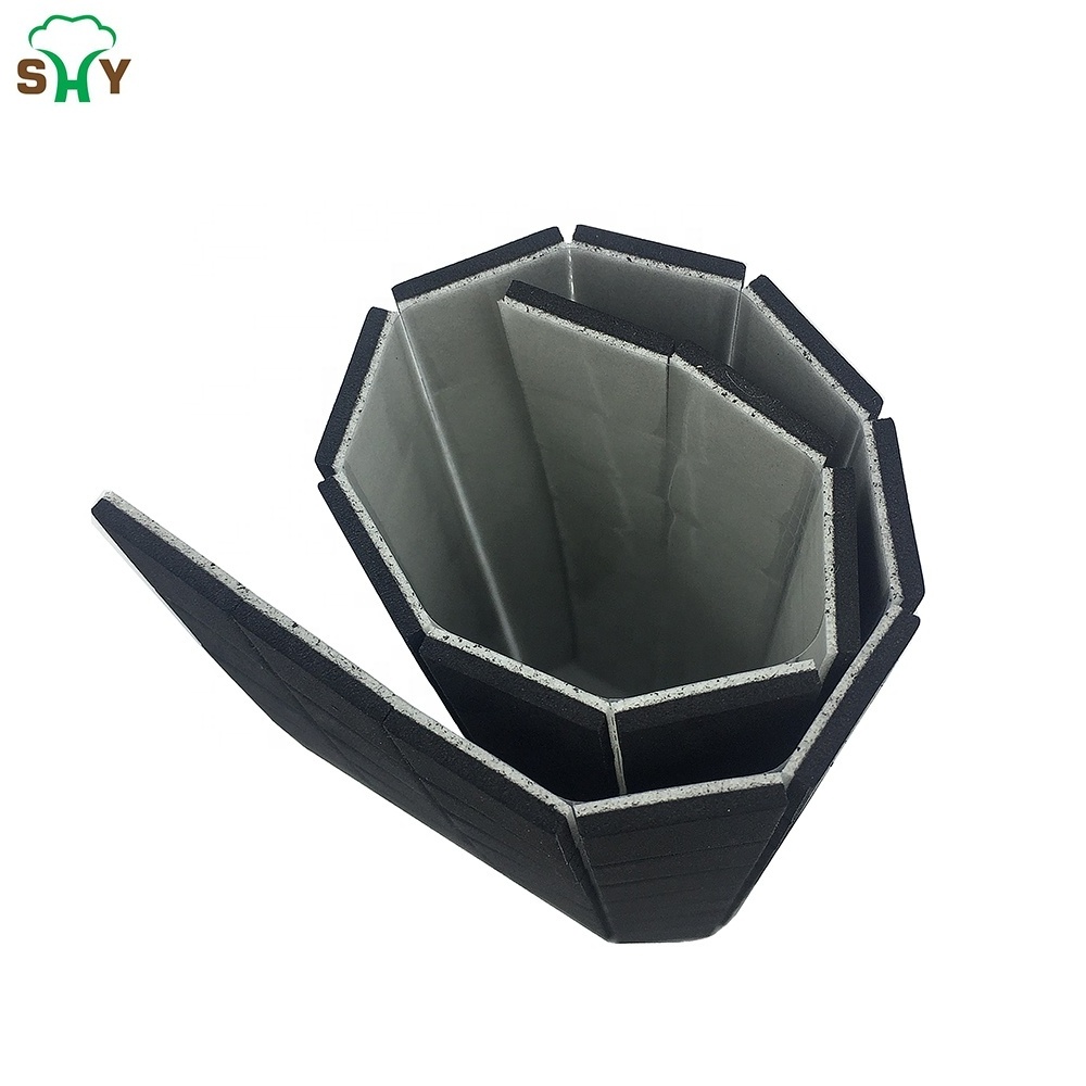 20*20*4+1MM Glass protection PVC foam spacers Black EVA Protection Pads Self- Adhesive Foam for Glass Separating