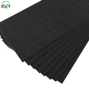 20*20*4+1MM Glass protection PVC foam spacers Black EVA Protection Pads Self- Adhesive Foam for Glass Separating