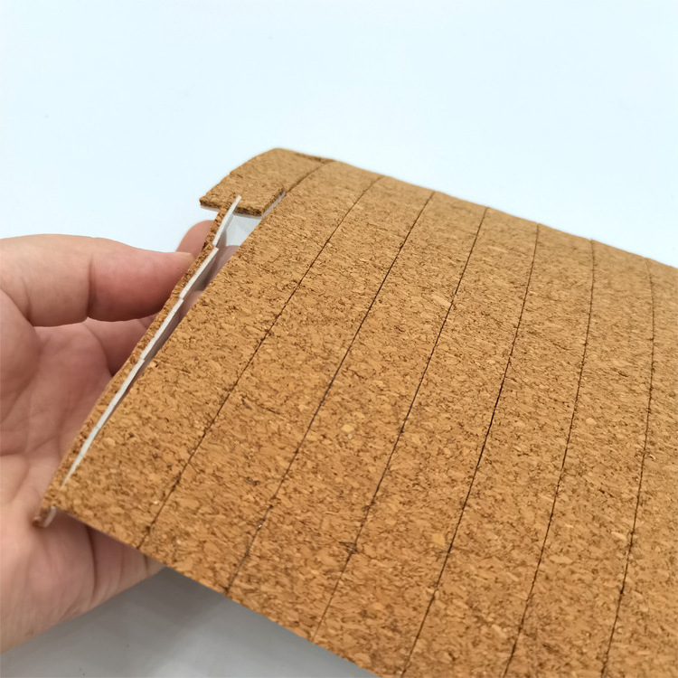 Separating Glass Cork Spacer Pads Adhesive Cork Pad PVC Foam Cork Pad