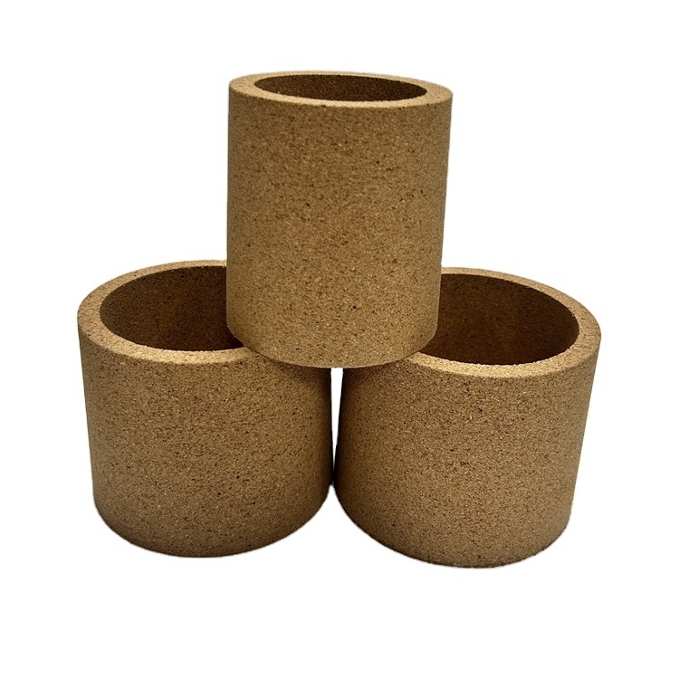 Best Selling Products Plant Pot Eco-friendly Natural Cork Flower Pots Cylinder Garden Pots & Planters For Home Decor