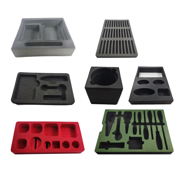 High Density Polyurethane Foam Insert Die Cutting Foam Protective Packaging Custom Packaging Box With Foam Insert Packaging Box