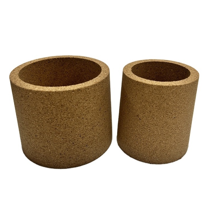 Best Selling Products Plant Pot Eco-friendly Natural Cork Flower Pots Cylinder Garden Pots & Planters For Home Decor