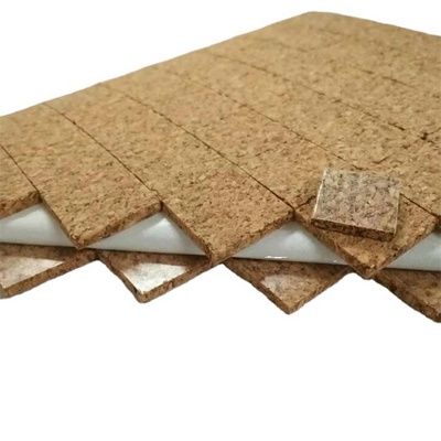 Separating Glass Cork Spacer Pads Adhesive Cork Pad PVC Foam Cork Pad