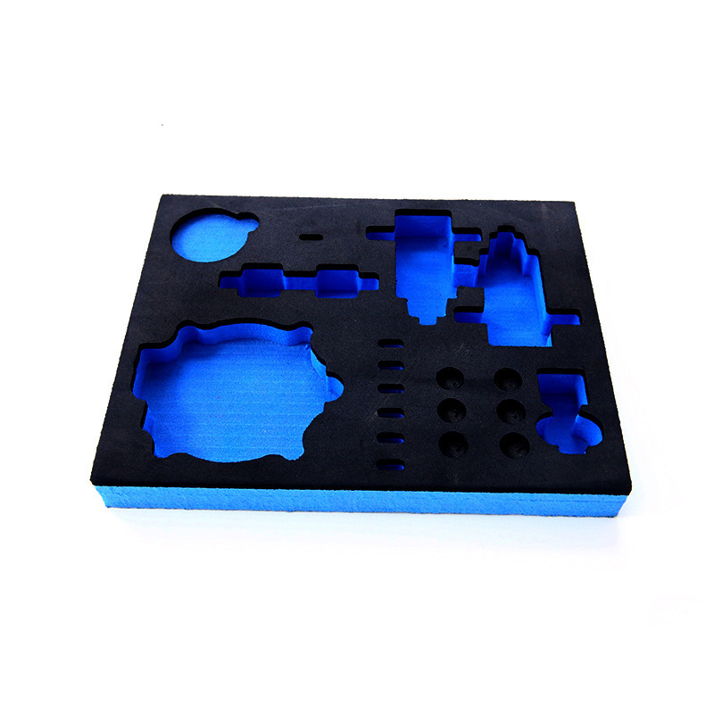 Custom Cut Foam With Die Cut Hole High Density Shockproof Polyethylene Packing Foam For Electronics Packaging With Foam Insert