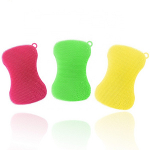 Wholesale High-temperature Kitchen Dish Washing Silicone Sponge