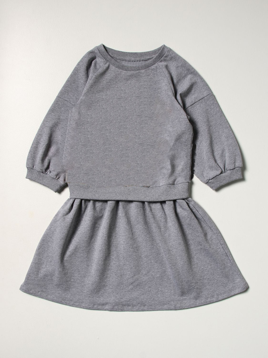 Teen Girls Daily Sweatshirt Dresses Organic Cotton Sports Wear Long Sleeve Knee Length Dresses Sweat Dresses Custom Toddlers